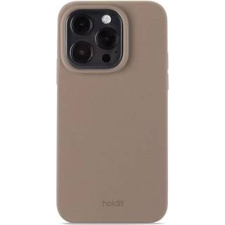 Holdit iPhone 15 Pro Soft Touch Silikone Cover - Mocha Brown