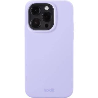 Holdit Silicone iPhone 15 Pro-etui (lilla)