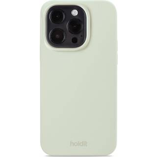Holdit - Silicone Cover White Moss - iPhone 15 Pro