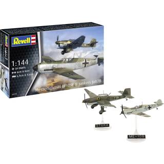 Model Set Messerschmitt Bf109E & Ju87B Stuka