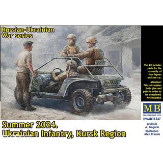 Russian-Ukrainian War series. Summer 2024. Ukrainian Infantry. Kursk Region