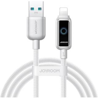 Joyroom USB-A til Lightning hurtig opladningskabel 3A, 1,2m - Hvid