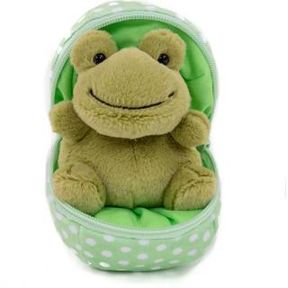 Plushland Plush Fyldt dyr 6 tommer overraskelse lynl?s op ?g Hideaway Spring Inspireret gave til piger og drenge f?dselsdagsmors dag (fr?)