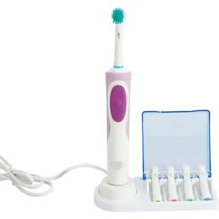 El-tandbørste lader og holder til Oral-B el-tandbørste hygiejnisk
