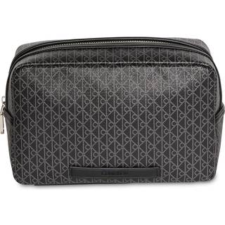 Allover Monogram Logo Zip Dopp Kit - Black - One Size