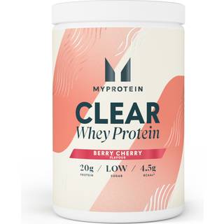 Clear Whey Isolate - 500g - 20servings - Berry Cherry