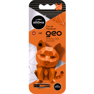 AromaCar Geo 3D Cat Sparkling Mango
