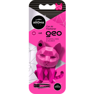 AromaCar Geo 3D Cat Sparkling Cherry