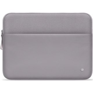 Tech-Protect MacBook / Laptop 15-16" Beskyttende Sleeve med Lomme - Foret Inderside - Grå