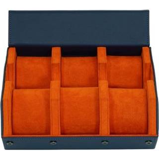 Rothenschild RS-3178-6-BLU-ORG Uhren Aufbewahrungsbox blau-orange [6]