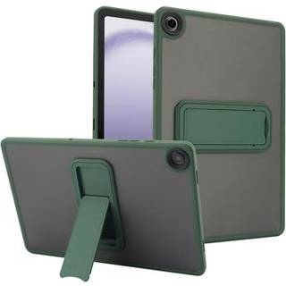 Samsung Galaxy Tab A9+ Stødsikkert hybrid cover med kickstand - Grøn