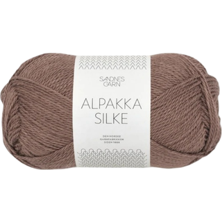 Alpakka Silke 3161 - Eikenøtt