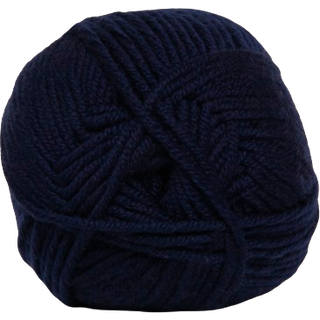 Hjertegarn Lana Cotton 212- 50 % Uld og 50 % Bomuld Marine Blå 1660