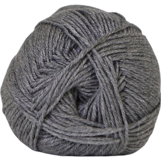 Hjertegarn Lana Cotton 212- 50 % Uld og 50 % Bomuld Grå 0435
