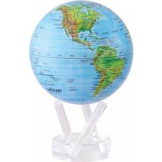 Moving Globe Blå Relief Small