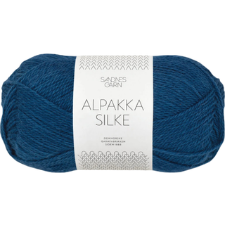 Alpakka Silk garn fra Sandnes Garn - Inkblå