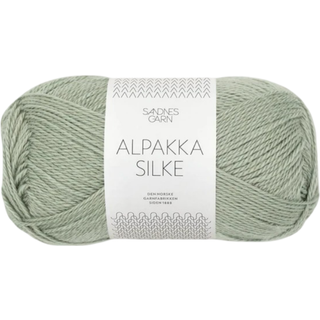 Alpakka Silke 8521 - Grøn Lys
