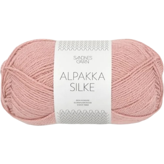 Sandnes - Alpakka silke Farve 4033 Ferskenblomst