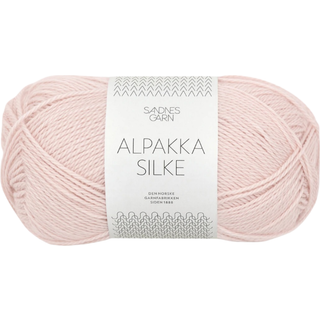 Alpakka Silk garn fra Sandnes Garn - Pudderrosa