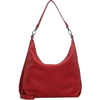 Liebeskind Paris Small Pebble M Hobo bag mørkerød