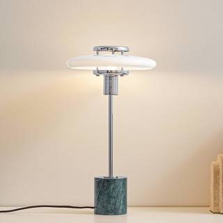 Bordlampe Branford Lindby, Grøn, Stue/spisestue, Glas, Vintage