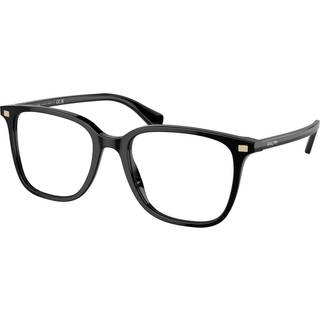 Ralph Lauren Kvinde RA7147 5001 Optiske stel Acetat Sort Transparent Firkantet Normal