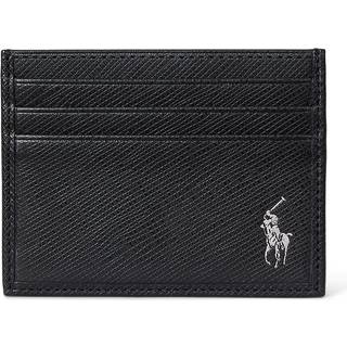 Polo Ralph Lauren Saffiano Leather Credit Card Case Black