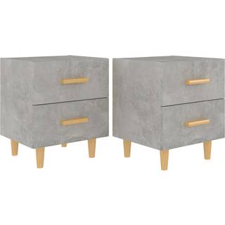 Sengebord 40X35X47,5 Cm - 2 / Betongrå