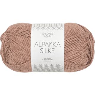 Sandnes Alpakka Silke Lys Eikenøtt 3041 DIS