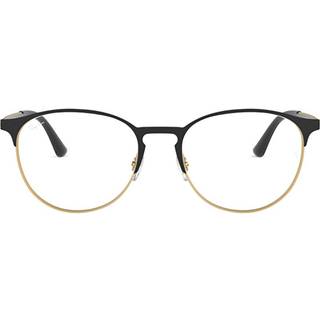 Ray - Ban Unisex RX6375 3051 Optiske stel Metal Sort Transparent Pantos Normal