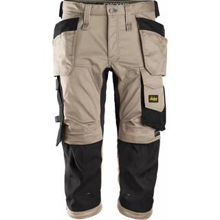 Snickers Workwear AllroundWork 6142 Piratbukser med strech, khaki/sort 50