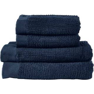 Classic Sampak 4 stk. fra Zone Denmark - Dark Blue farve - 100% Bomuld/600 g