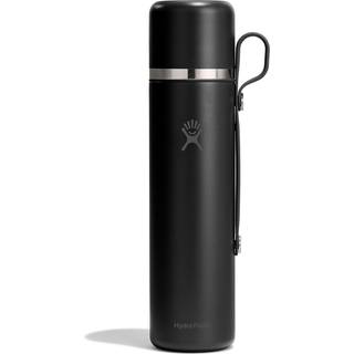 Hydro Flask 36 Oz Hot Flask And Cup Black, 1 L