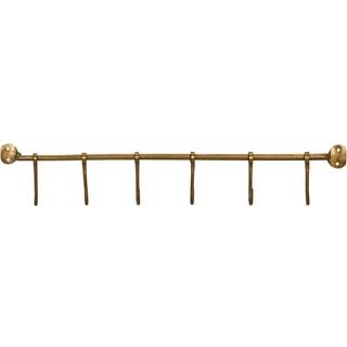 House Doctor Hooks Knagerække 9x60,5 Cm - Kroge og bøjler Jern Messing - 900000602