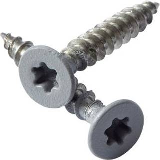Wimex coverskrue, 4,0 x 40 mm, beigegrå - 50 stk.