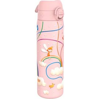 "SLIM" børnevandflaske, rustfrit stål, 600 ml, Fairies - Ion8