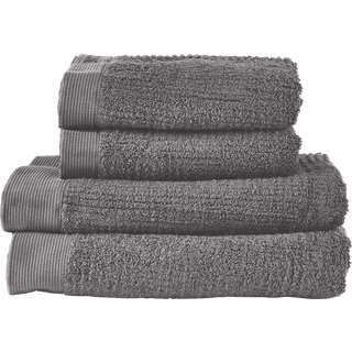 Classic Sampak 4 stk. fra Zone Denmark - Grey farve - 100% Bomuld/600 g