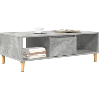 Sofabord Betongrå 103.5 x 60 x 35 cm Konstrueret træ