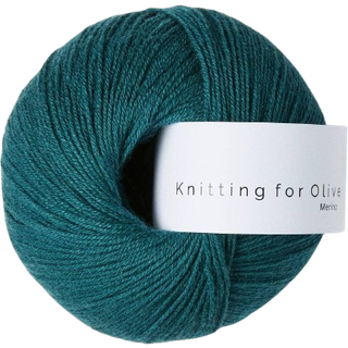 Knitting for Olive Merino - Petroleumsgrøn