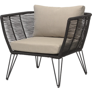 Bloomingville - Mundo Loungestol - Sort
