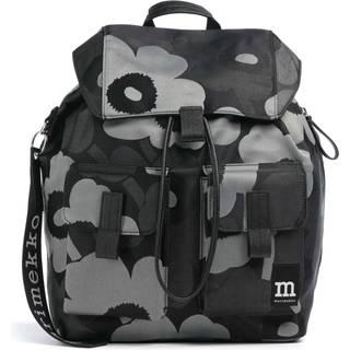 Marimekko Unikko Everything L Rygsæk sort/grå