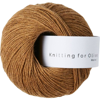 Knitting for Olive Merino - Nøddebrun