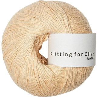 Knitting for Olive Pure Silk Blid Fersken