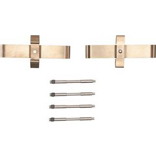 Front Dynamic Friction Company Hardware Kit 340-58003 til 2007-2008 Acura TL