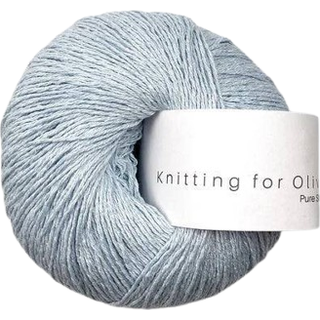 Knitting for Olive Pure Silk - Isblå