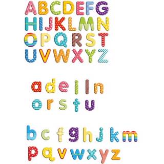 Magnetbogstaver i kasse med 100stk