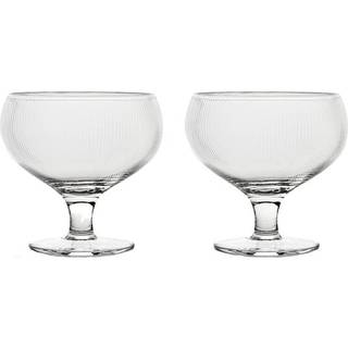 Sagaform Sagaform Blanka champagnecoupe 30 cl 2-pak Klar