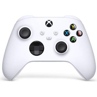 Microsoft Xbox trådløs controller hvid QAS-00006