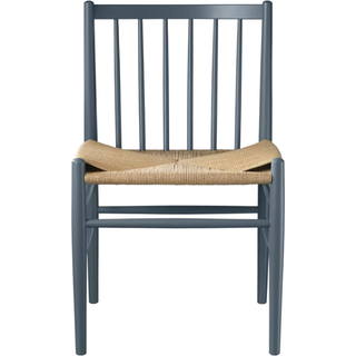 FDB Møbler J80 stol Beech blue grey painted-nature