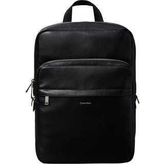 Micro Pebble Slim Square Backpack - Black - One Size